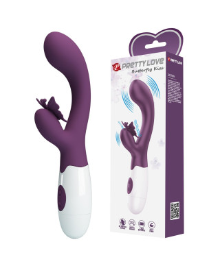 PRETTY LOVE - Butterfly Kiss purple 30 vibration functions