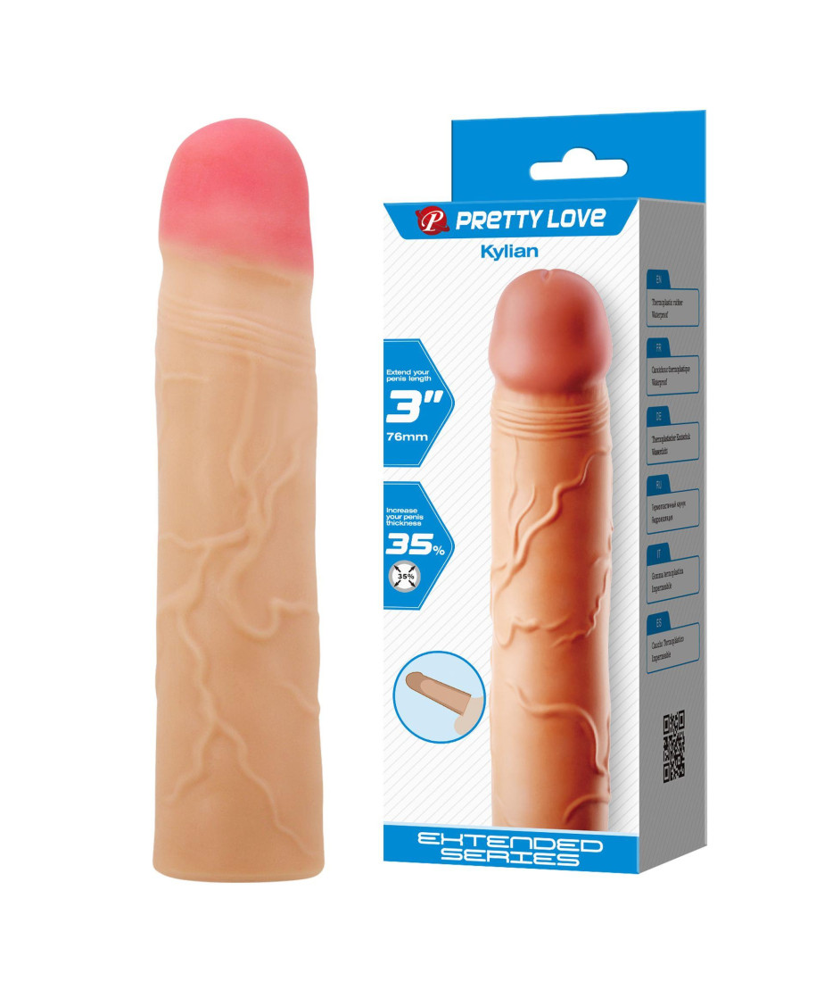 PRETTY LOVE - Kylian Flesh Extend your penis lenghth 3 76mm