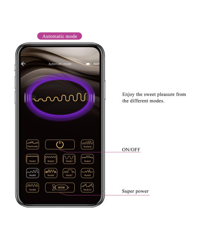 PRETTY LOVE - Aari 10 vibration functions Mobile APP Long-distance Control 10 thumping functions