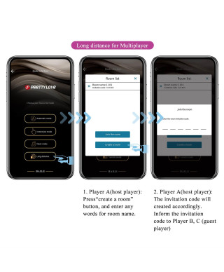 PRETTY LOVE - Aari 10 vibration functions Mobile APP Long-distance Control 10 thumping functions