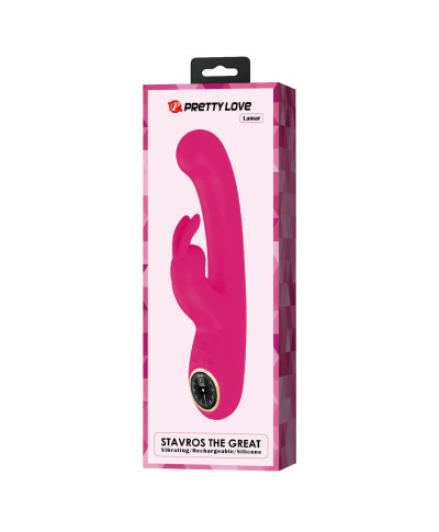 PRETTY LOVE - Lamar dark Pink 10 vibration functions 9 speed levels