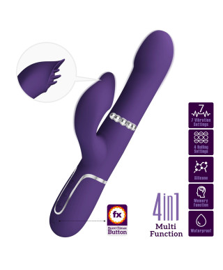 PRETTY LOVE - Falin dark Purple 7 vibration functions 4 rolling functions Memory function