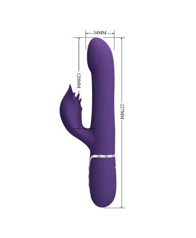 PRETTY LOVE - Falin dark Purple 7 vibration functions 4 rolling functions Memory function