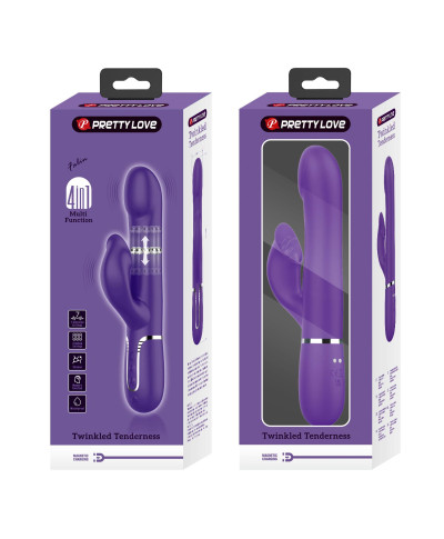 PRETTY LOVE - Falin dark Purple 7 vibration functions 4 rolling functions Memory function