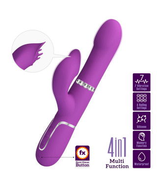 PRETTY LOVE - Falin Purple 7 vibration functions 4 rolling functions Memory function