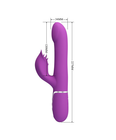 PRETTY LOVE - Falin Purple 7 vibration functions 4 rolling functions Memory function