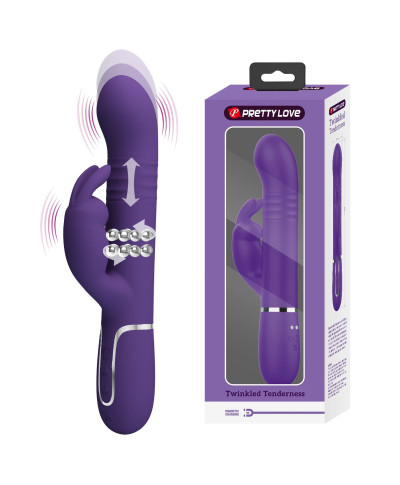 PRETTY LOVE - Coale dark Purple 7 vibration functions 4 rotation functions 4 thrusting settings