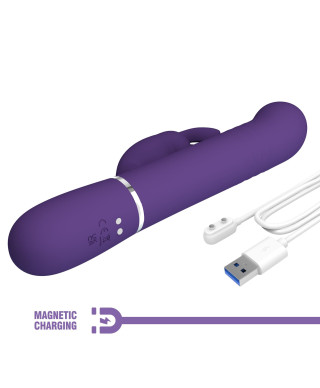 PRETTY LOVE - Coale dark Purple 7 vibration functions 4 rotation functions 4 thrusting settings