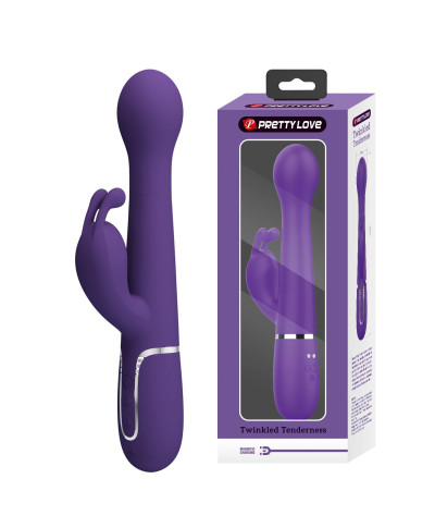 PRETTY LOVE - Dejon dark Purple 7 vibration functions 4 thrusting settings 4 rotation functions