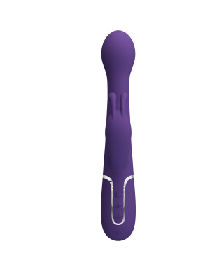 PRETTY LOVE - Dejon dark Purple 7 vibration functions 4 thrusting settings 4 rotation functions