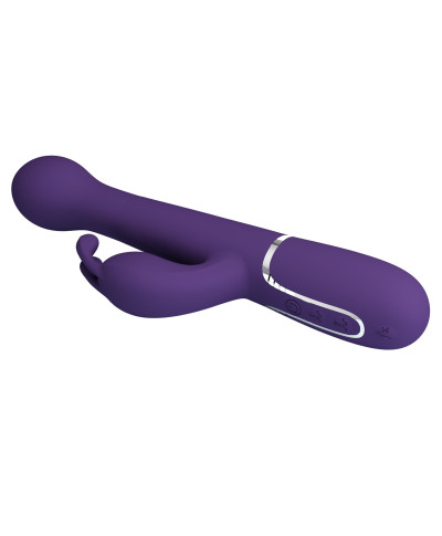 PRETTY LOVE - Dejon dark Purple 7 vibration functions 4 thrusting settings 4 rotation functions