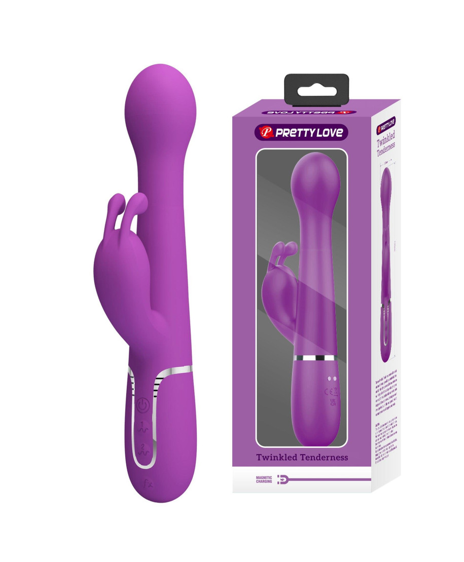 PRETTY LOVE - Dejon Purple 7 vibration functions 4 thrusting settings 4 rotation functions