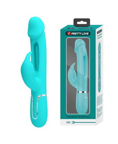 PRETTY LOVE - Kampas Green 7 vibration functions 4 licking settings