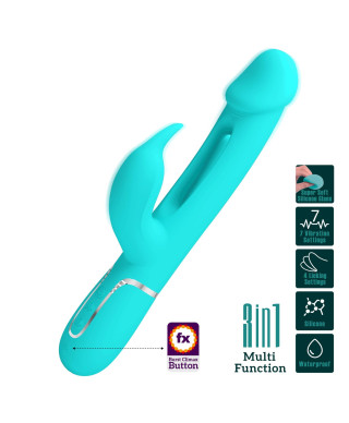 PRETTY LOVE - Kampas Green 7 vibration functions 4 licking settings