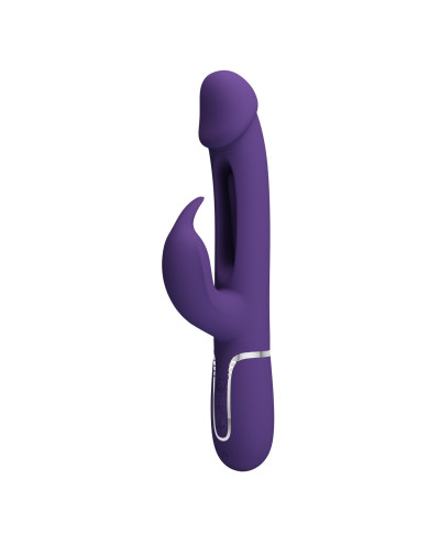 PRETTY LOVE - Kampas dark Purple 7 vibration functions 4 licking settings