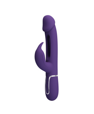 PRETTY LOVE - Kampas dark Purple 7 vibration functions 4 licking settings