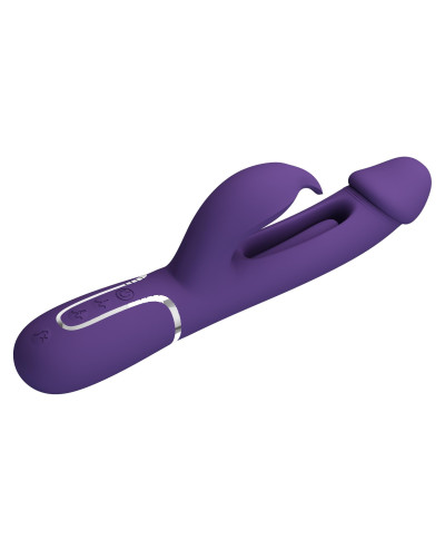 PRETTY LOVE - Kampas dark Purple 7 vibration functions 4 licking settings