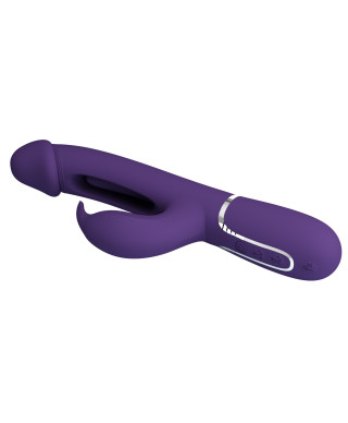 PRETTY LOVE - Kampas dark Purple 7 vibration functions 4 licking settings