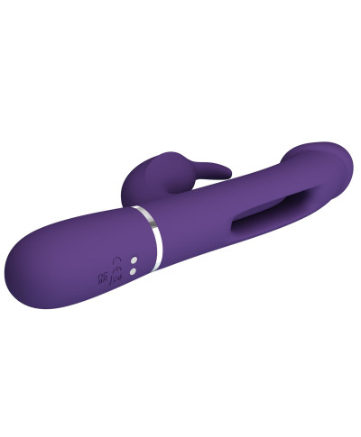 PRETTY LOVE - Kampas dark Purple 7 vibration functions 4 licking settings