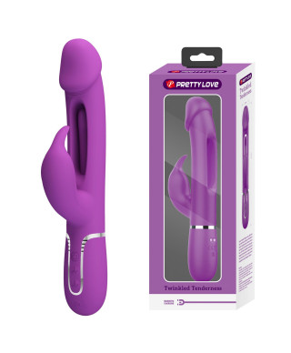 PRETTY LOVE - Kampas Purple 7 vibration functions 4 licking settings