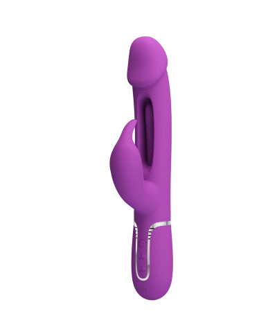 PRETTY LOVE - Kampas Purple 7 vibration functions 4 licking settings