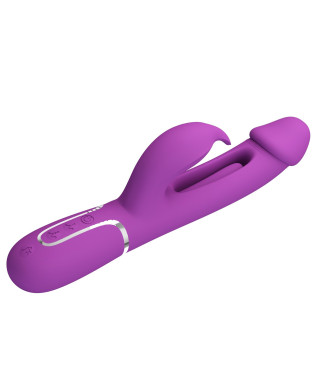 PRETTY LOVE - Kampas Purple 7 vibration functions 4 licking settings