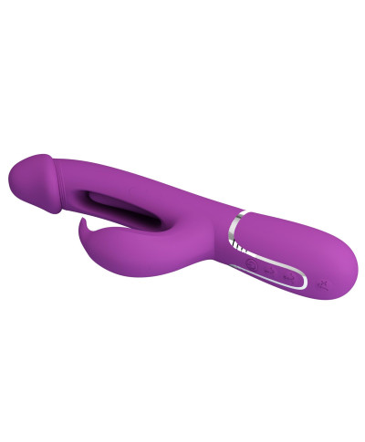 PRETTY LOVE - Kampas Purple 7 vibration functions 4 licking settings