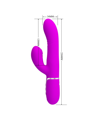 PRETTY LOVE - Mariana Purple 7 vibration functions 7 thrusting settings 4 rolling functions 4 nodding functions