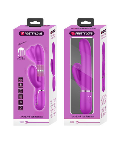 PRETTY LOVE - Mariana Purple 7 vibration functions 7 thrusting settings 4 rolling functions 4 nodding functions