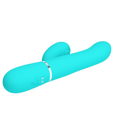 PRETTY LOVE - Mariana light blue 7 vibration functions 7 thrusting settings 4 rolling functions 4 nodding functions