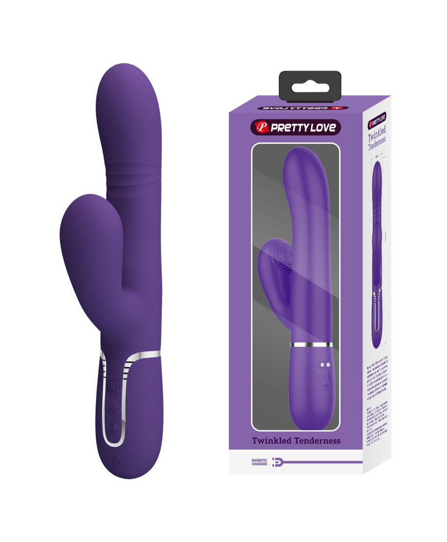 PRETTY LOVE - Mariana dark purple 7 vibration functions 7 thrusting settings 4 rolling functions4 nodding functions