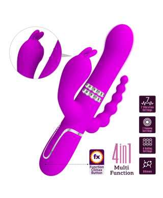 PRETTY LOVE - Cammy Purple Twinkled Tenderness 7 thumping functions 7 vibration functions 4 rolling functions