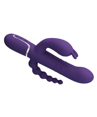 PRETTY LOVE - Cammy Dark Purple Twinkled Tenderness 7 thumping functions 7 vibration functions 4 rolling functions