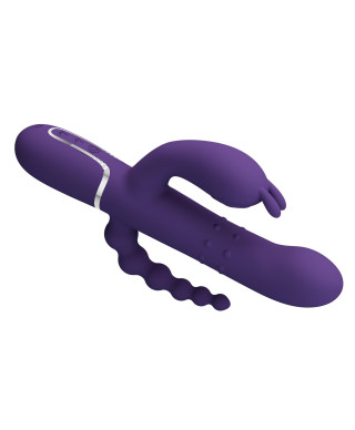 PRETTY LOVE - Cammy Dark Purple Twinkled Tenderness 7 thumping functions 7 vibration functions 4 rolling functions