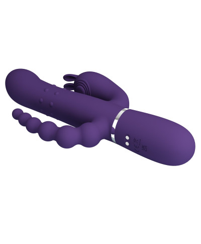 PRETTY LOVE - Cammy Dark Purple Twinkled Tenderness 7 thumping functions 7 vibration functions 4 rolling functions