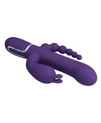 PRETTY LOVE - Cammy Dark Purple Twinkled Tenderness 7 thumping functions 7 vibration functions 4 rolling functions