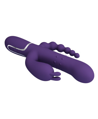 PRETTY LOVE - Cammy Dark Purple Twinkled Tenderness 7 thumping functions 7 vibration functions 4 rolling functions