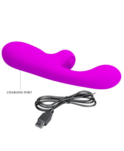 PRETTY LOVE - Skylar Purple 10 vibration functions 9 speed levels 10 thumping functions