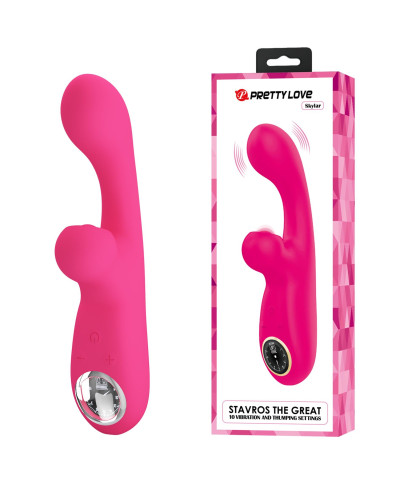 PRETTY LOVE - Skylar Pink 10 vibration functions 10 thumping functions 9 speed levels