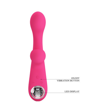 PRETTY LOVE - Skylar Pink 10 vibration functions 10 thumping functions 9 speed levels