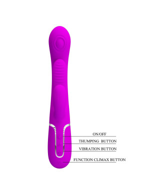 PRETTY LOVE - Shonia Purple Twinkled Tenderness 7 thumping functions 7 vibration functions