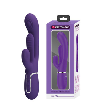 PRETTY LOVE - Shonia Dark Purple Twinkled Tenderness 7 thumping functions 7 vibration functions