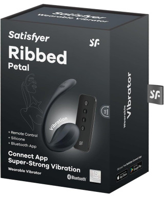 Ribbed Petal black Connect App