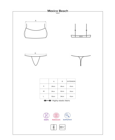 Gorący strój kąpielowy sex bikini obsessive l