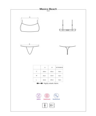 Gorący strój kąpielowy sex bikini obsessive l