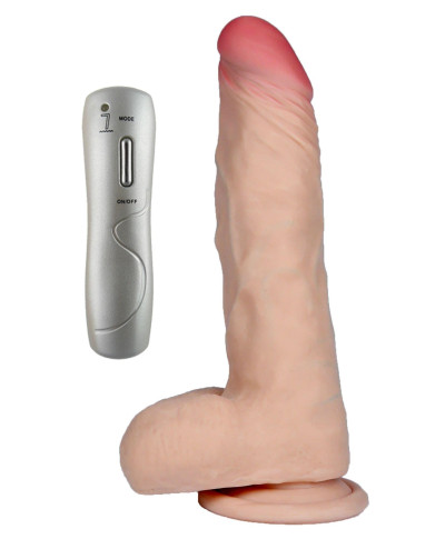 Dildo penis realistyczny rotacja 21cm 7trybów