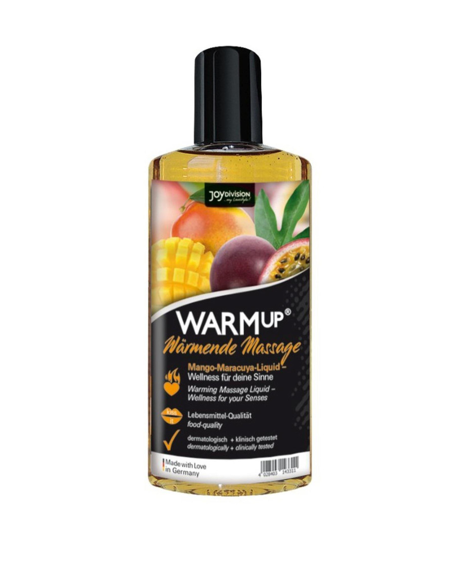 Rozgrzewający smakowy żel do masażu 150ml mango