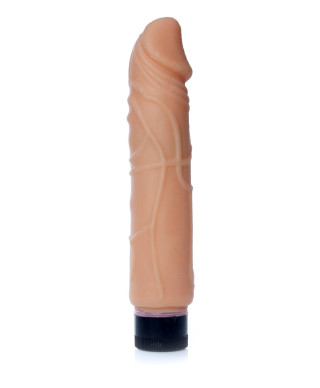 Wibrator z cyberskóry naturalny członek penis 22cm