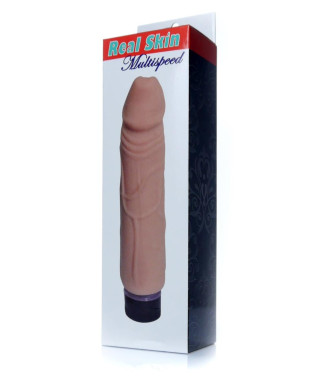 Wibrator z cyberskóry naturalny członek penis 22cm