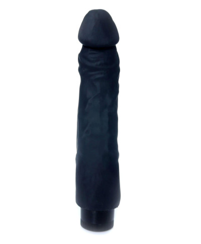 Wibrator czarny penis członek realistyczny 22cm